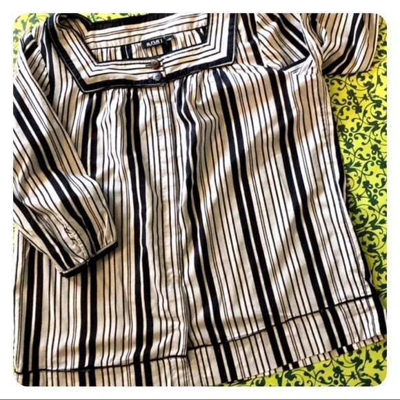 🦓A.N.A. striped blouse top size IX🦓 - Picture 8 of 8